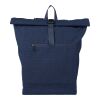Sac à dos porte-ordinateur en polycoton 330 g/m2 Thaddeux bleu | sans marquage | non disponible | non disponible