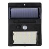 Lampe solaire en PP munie 20 LED COB Briony noir | sans marquage | non disponible | non disponible