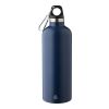 Gourde double paroi de 500 ml en acier inoxydable recyclé Lysandra bleu | sans marquage | non disponible | non disponible
