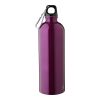 Gourde simple paroi de 750 ml en acier inoxydable recyclé Emeric violet | sans marquage | non disponible | non disponible