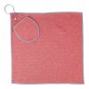 Serviette de golf en rPET Idris rouge | sans marquage | non disponible | non disponible
