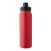 Gourde isotherme de 800 ml en acier inoxydable Zinnia rouge | sans marquage | non disponible | non disponible