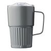Taza termo de acero inox. reciclado (450 ml) Calo gris | sans marquage | non disponible | non disponible