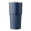 Vaso termo de acero inox. reciclado (500 ml) Kael bleu | sans marquage | non disponible | non disponible