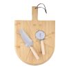 Tabla con set de pizza de bambú Vale marron | sans marquage | non disponible | non disponible
