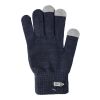 Guantes táctiles de rPET Nira bleu | sans marquage | non disponible | non disponible