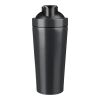 Vaso agitador de acero inox. reciclado (750 ml) Orla noir | sans marquage | non disponible | non disponible