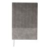 Cuaderno de PU reciclado (A5) Elian gris | sans marquage | non disponible | non disponible