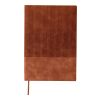 Carnet A5 en PU recyclé Elian marron | sans marquage | non disponible | non disponible