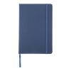 Carnet A5 en PU Bradley bleu | sans marquage | non disponible | non disponible