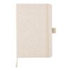 Carnet A5 en chanvre Barbara beige | sans marquage | non disponible | non disponible