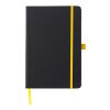 Carnet A5 en PU Charlene jaune | sans marquage | non disponible | non disponible