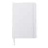 Carnet A5 en rPET Samira blanc | sans marquage | non disponible | non disponible