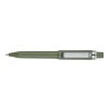 Stylo bille en ABS recyclé Zephyra vert | sans marquage | non disponible | non disponible