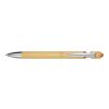 Stylo bille en bambou et plastique Deanna orange | sans marquage | non disponible | non disponible