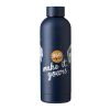 Gourde en acier inoxydable recyclé Isaih argent | sans marquage | non disponible | non disponible