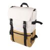 Sac à dos Vayo 2-tons | Recyclé | Ordinateur portable 15" | 11 l beige