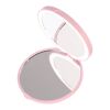 Miroir de poche Mirlo | Recyclé rose clair