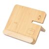 Chargeur sans fil Tribu | Bambou recyclé | 3-en-1 marron