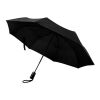 Parapluie pliable en polyester 190 T pongee noir