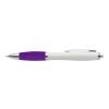 Stylo bille en ABS recyclé Trevor violet