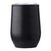 Mug en acier inoxydable Zoe noir