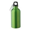Gourde simple paroi de 400 ml en acier inoxydable recyclé Sable vert clair