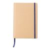 Carnet A5 en carton recyclé Gianni bleu