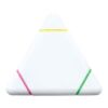 Surligneur triangulaire blanc