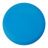 Frisbee en plastique d'un diamètre de 21 cm. bleu