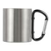 Mug double paroi 185 ml en acier inoxydable noir