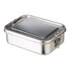 Lunch box en acier inoxydable Kasen argent