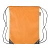 Sac à dos en polyester rPET 210D Calix orange