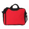 Sacoche congrès en polyester rouge