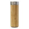 Bouteille thermos en bambou (420 ml) marron | sans marquage | non disponible | non disponible