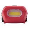 Lampe frontale en polyester Azalia rouge | sans marquage | non disponible | non disponible