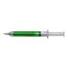 Stylo bille en plastique, mine noire. vert clair | sans marquage | non disponible | non disponible