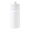 Gourde de sport en plastique recyclable - 500 ml blanc | sans marquage | non disponible | non disponible