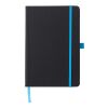 Carnet de notes multicolore en plastique bleu clair | sans marquage | non disponible | non disponible