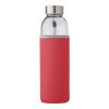 Bouteille en verre d'une contenance de 0,50 L. rouge | sans marquage | non disponible | non disponible