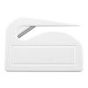 Ouvre-lettre en plastique. blanc | sans marquage | non disponible | non disponible