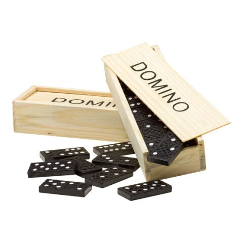 Jeu de dominos en bois.