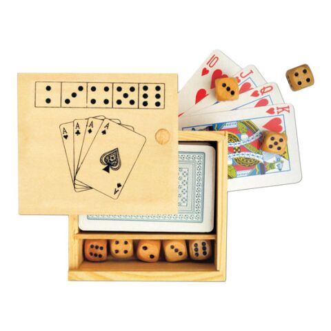 Jeu de 52 cartes et de 5 dés