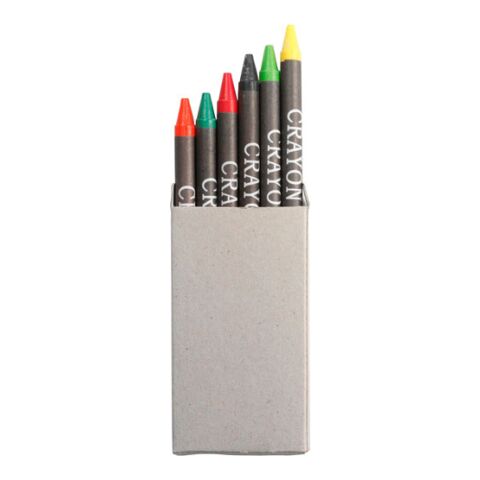 Set de 6 crayons gras.
