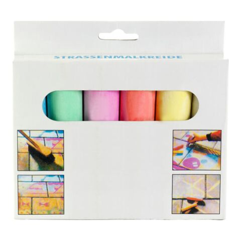 Set de 6 craies de couleur.