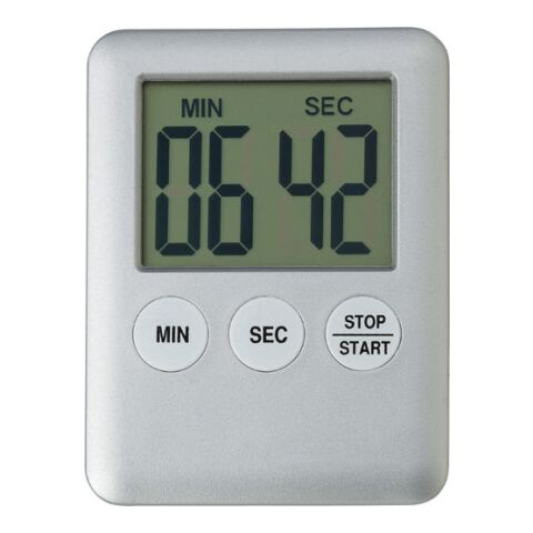 Minuteur magnétique en plastique, piles incluses.