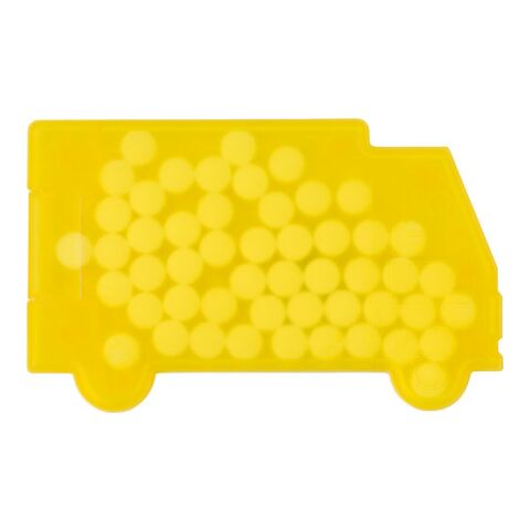 Boîte en plastique contenant environ 6 g de bonbons