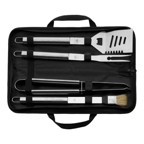 Set barbecue dans une pochette zippée en nylon