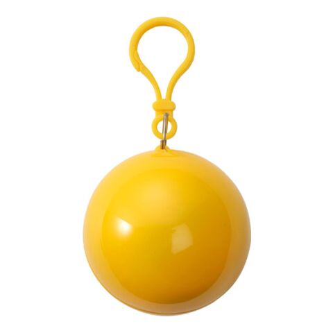 Etui boule contenant un poncho,