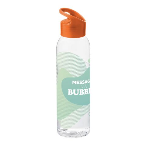 Bouteille Sky bicolore - 650 ml Standard | Orange-Blanc | sans marquage | non disponible | non disponible